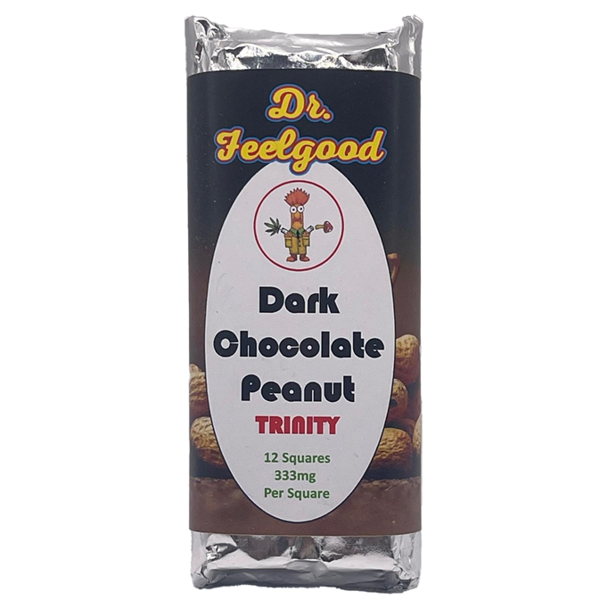 Dr. Feelgood -Dark Chocolate Peanut Bar